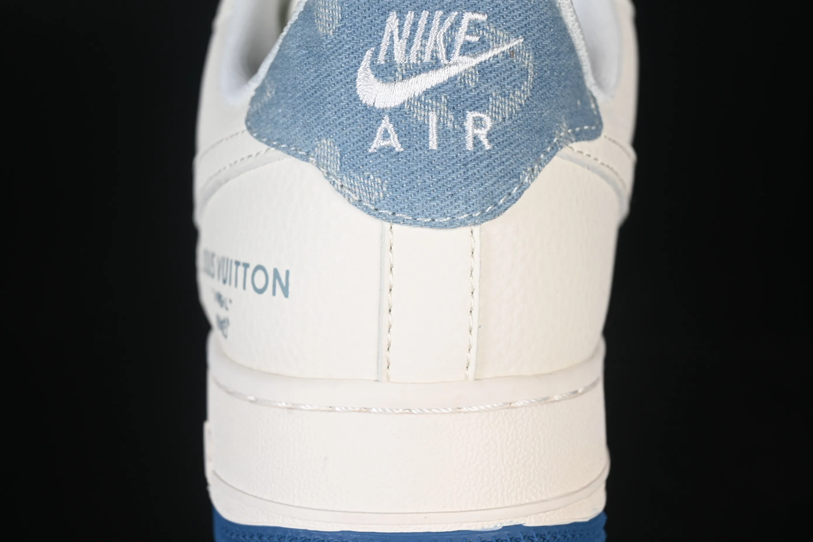 All categories Nk Air Force 1 Air Force series Nk Air Force 1 Low Air Force low-top Nike Air Force 1'07 Low joint white and blue canvas Air Force 1 low-top casual sneakers XD2588-606